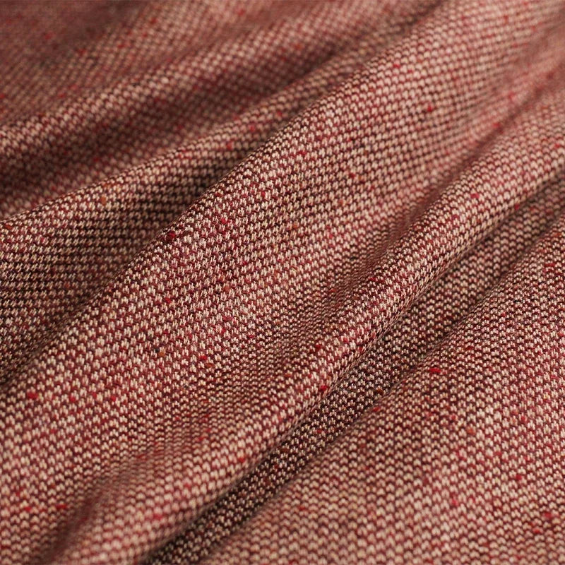 Redrasperry Red Spots Tweed Wool Fabrics Garment Materials Autumn Women Coat Jacket DIY Sewing Clothes Tailor Freeshipping